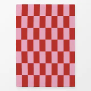 Geschirrtücher Winter Rectangles ros rot