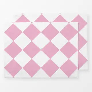Tischset Checks Upside Down