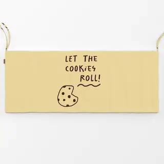 Bankauflage Let the cookies roll
