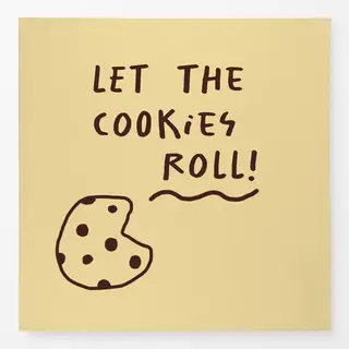 Tischdecke Let the cookies roll