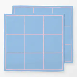 Servietten Happy Grid