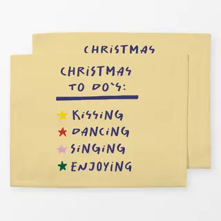 Tischset Christmas to do`s