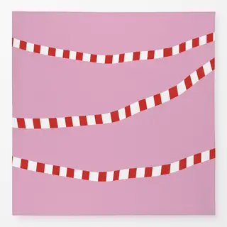 Tischdecke Girlandenparty