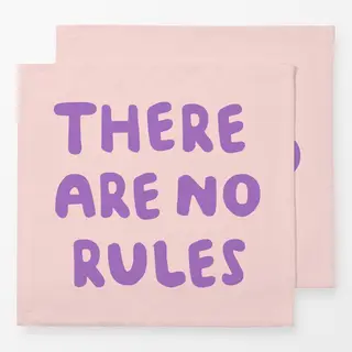 Servietten No rules