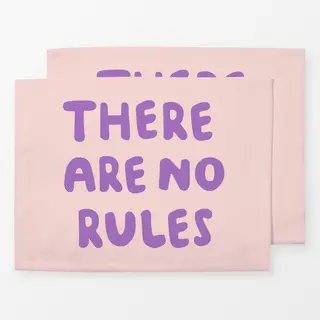 Tischset No rules