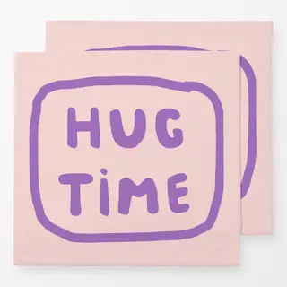 Servietten Hug Time