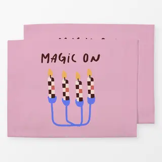 Tischset Magic on