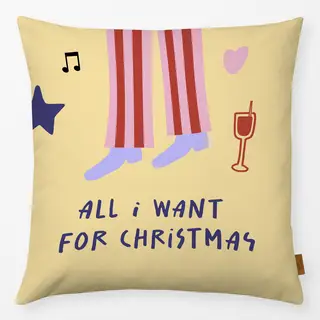 Kissen All I want for Christmas