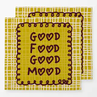 Servietten Good-Food-Good-Mood
