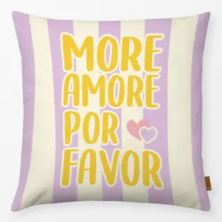 Kissen more Amore lila