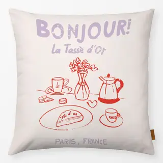 Kissen Bonjour Breakfast