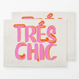 Tischset Pop-Art-Tres-Chic