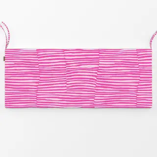 Bankauflage Geradlinigkeit pink