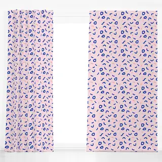 Dekovorhang Sprinkles-pink
