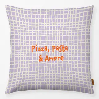 Kissen Pizza-Pasta-et-Amore-lila