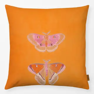 Kissen Butterfly orange