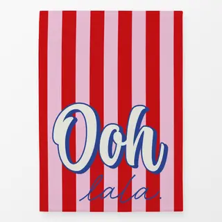 Geschirrtücher ooh lalal rot