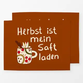Tischset Herbst Saftladen