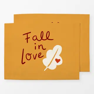 Tischset Fall in Love