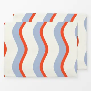 Tischset Bunte Wellen