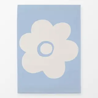 Geschirrtücher Große Kirschblüte auf Blau