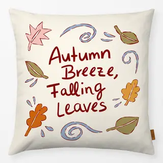 Kissen Autumn Breeze Falling Leaves