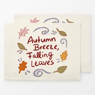 Tischset Autumn Breeze Falling Leaves