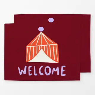 Tischset Welcome Circus