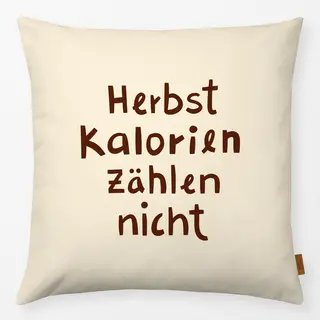 Kissen Herbst Kalorien