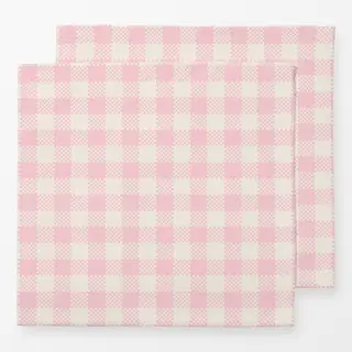 Servietten Midsummer Karo Rosa