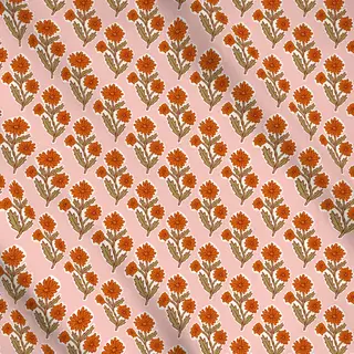 Meterware Aster Block Print