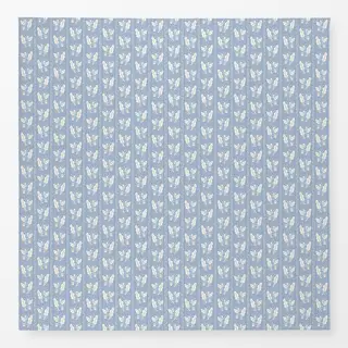 Tischdecke Zweig Herbstblätter Streifen Blau