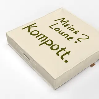 Bodenkissen Kompott Laune