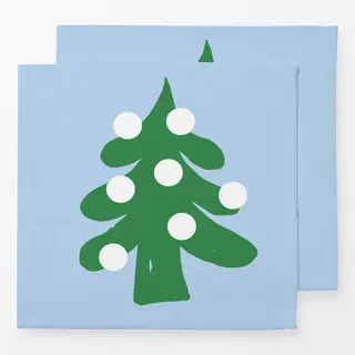 Servietten blau