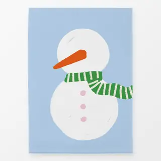 Geschirrtücher Schneemann mit Schal