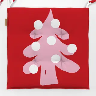 Sitzkissen Christmas Tree Dots