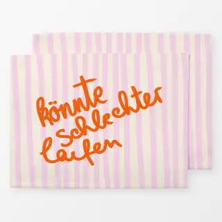 Tischset könnte schlechter laufen
