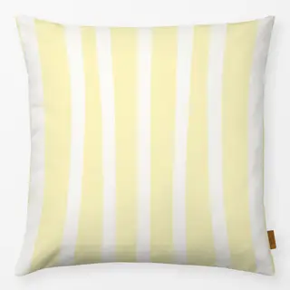 Kissen Stripes hellgelb