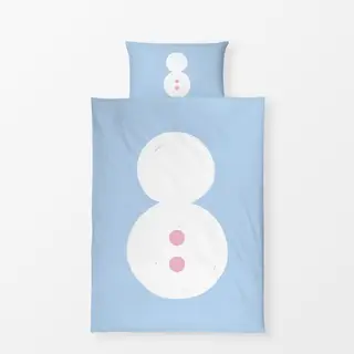 Bettwäsche Schneemann