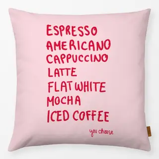 Kissen Coffee Menü