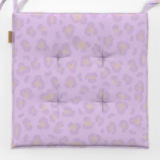 Sitzkissen Leo Print Lila