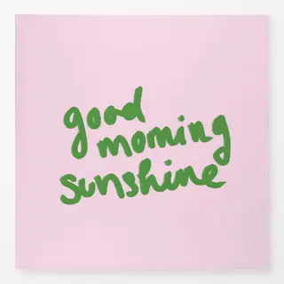 Tischdecke good morning sunshine
