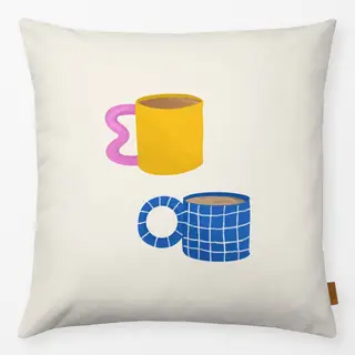 Kissen Kaffeetassen Dopamine