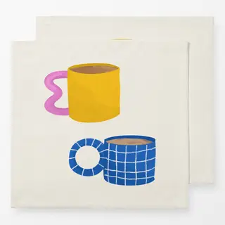 Servietten Kaffeetassen Dopamine