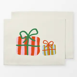 Tischset Geschenke