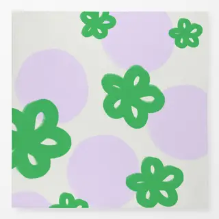 Tischdecke Blumenmuster