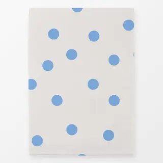 Geschirrtücher Polka Dots / Punkte creme & blau