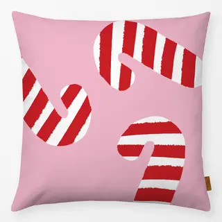 Kissen Zuckerstangen Muster, Candy Canes