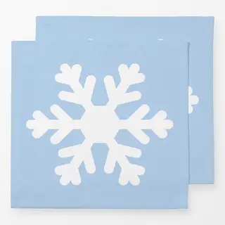 Servietten Schneeflocke