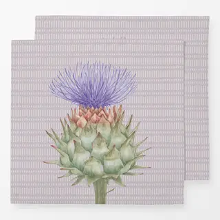 Servietten Muster Violett